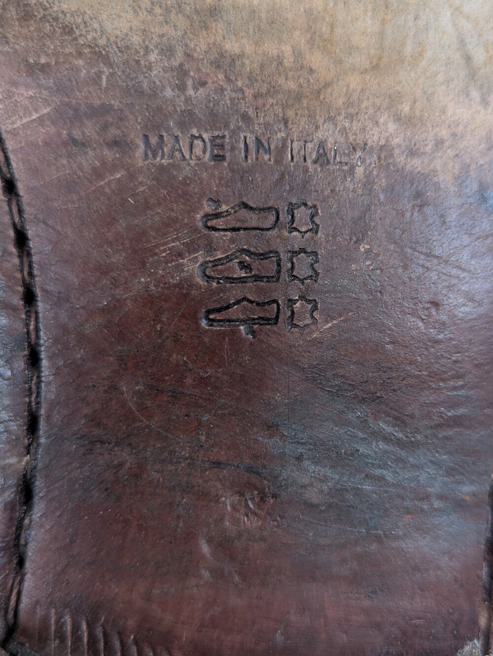 Black Textured Leather Derby Oxfords - Picture 7 of 10